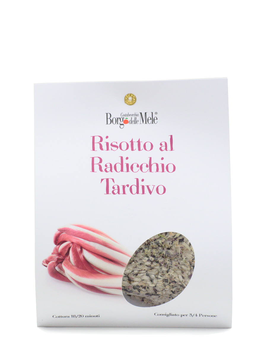 Risotto al Radicchio Tardivo - Borgo delle Mele - Klik om details te zien
