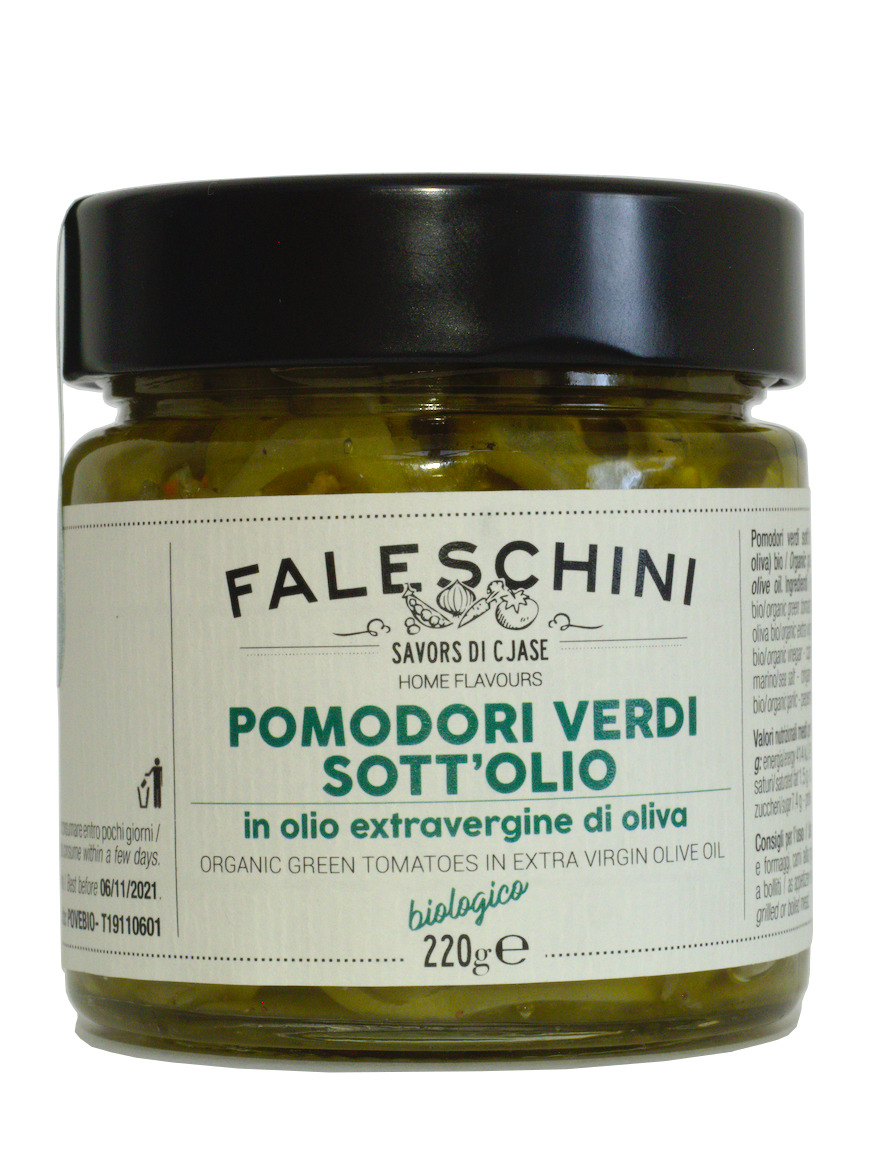 Pomodori Verdi sott'olio Bio - Faleschini